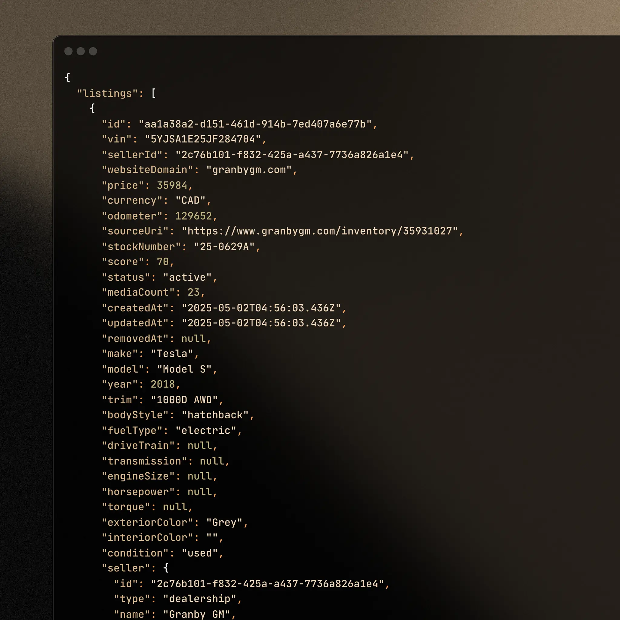 Inventory Intelligence API