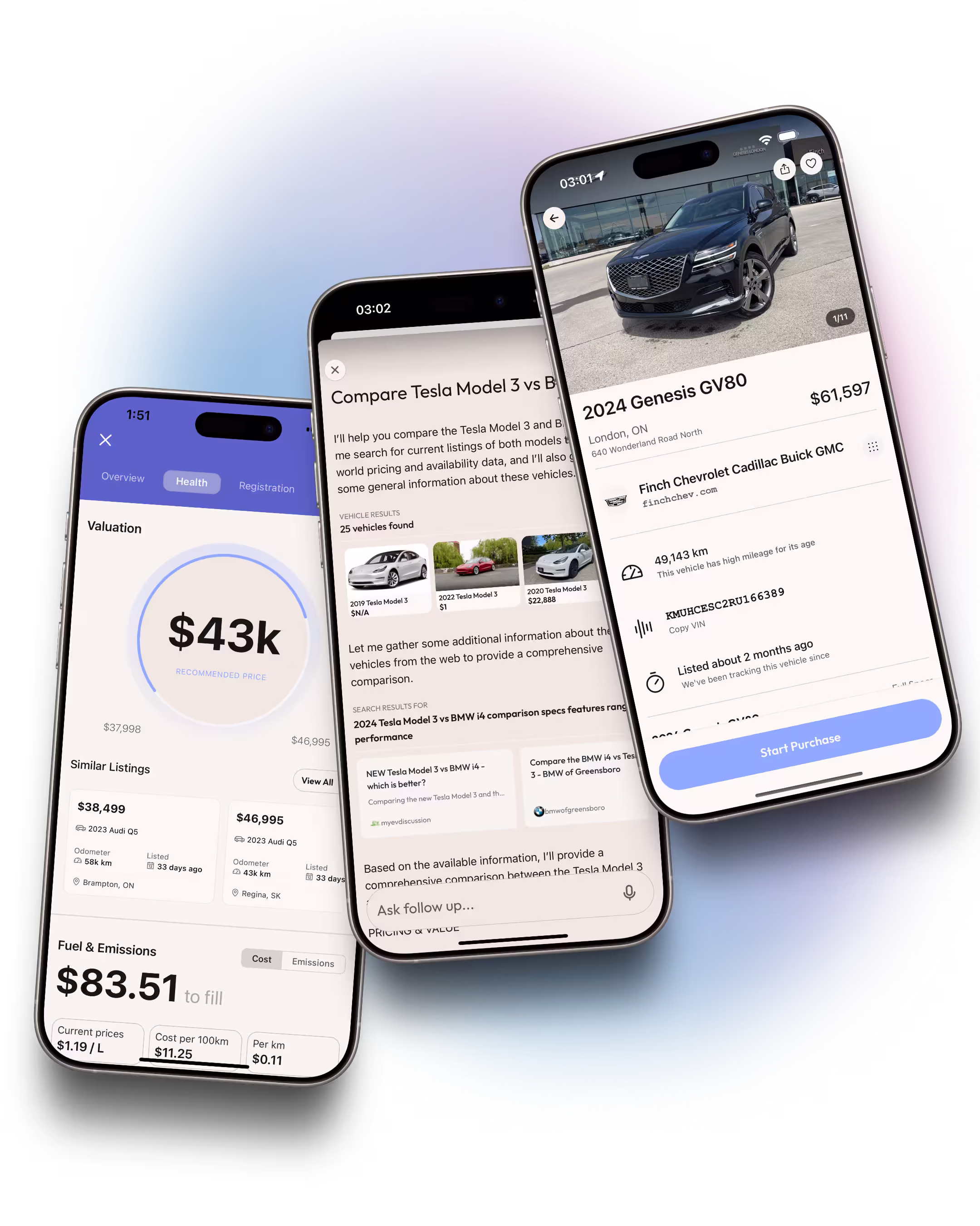 Cardog platform showing mobile and web interfaces