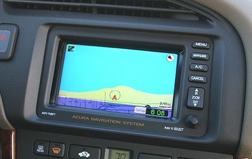 2001 Acura CL interior DETAIL