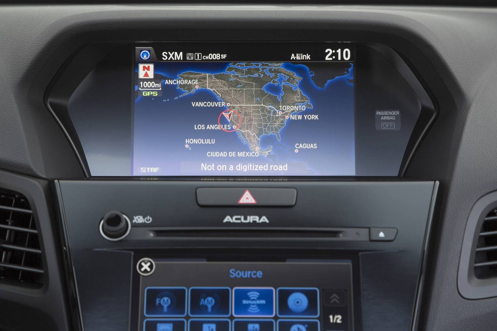 2017 Acura Ilx interior NAVSYS