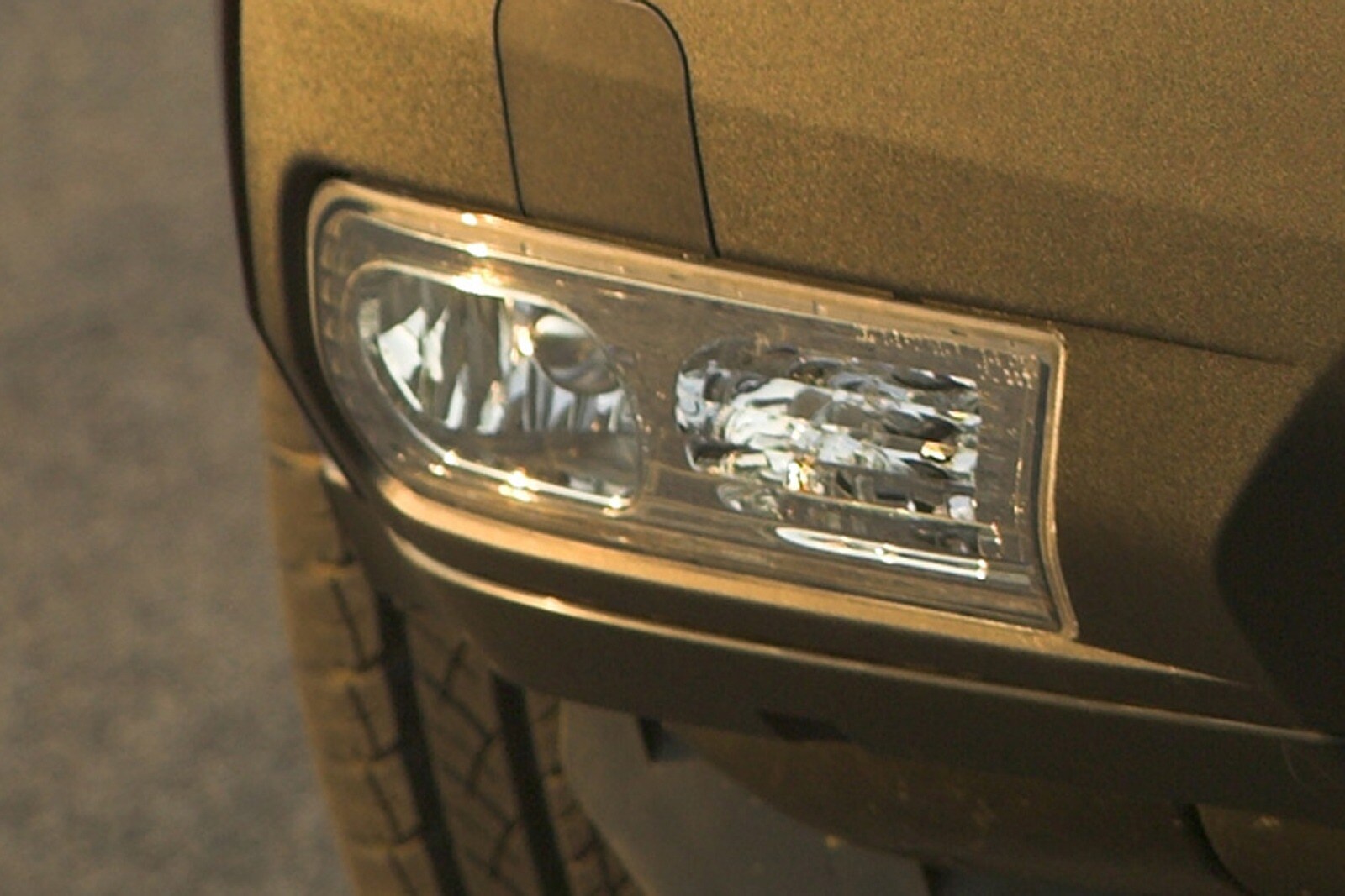 2008 Acura MDX front safety FOG