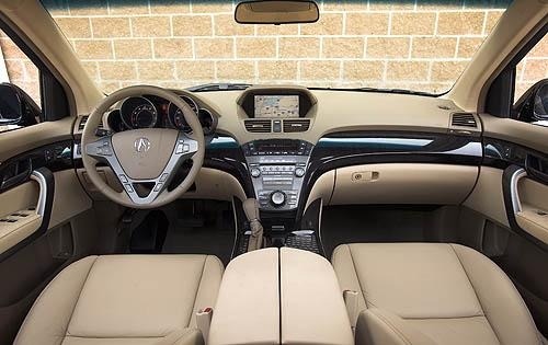 2009 Acura MDX front safety D