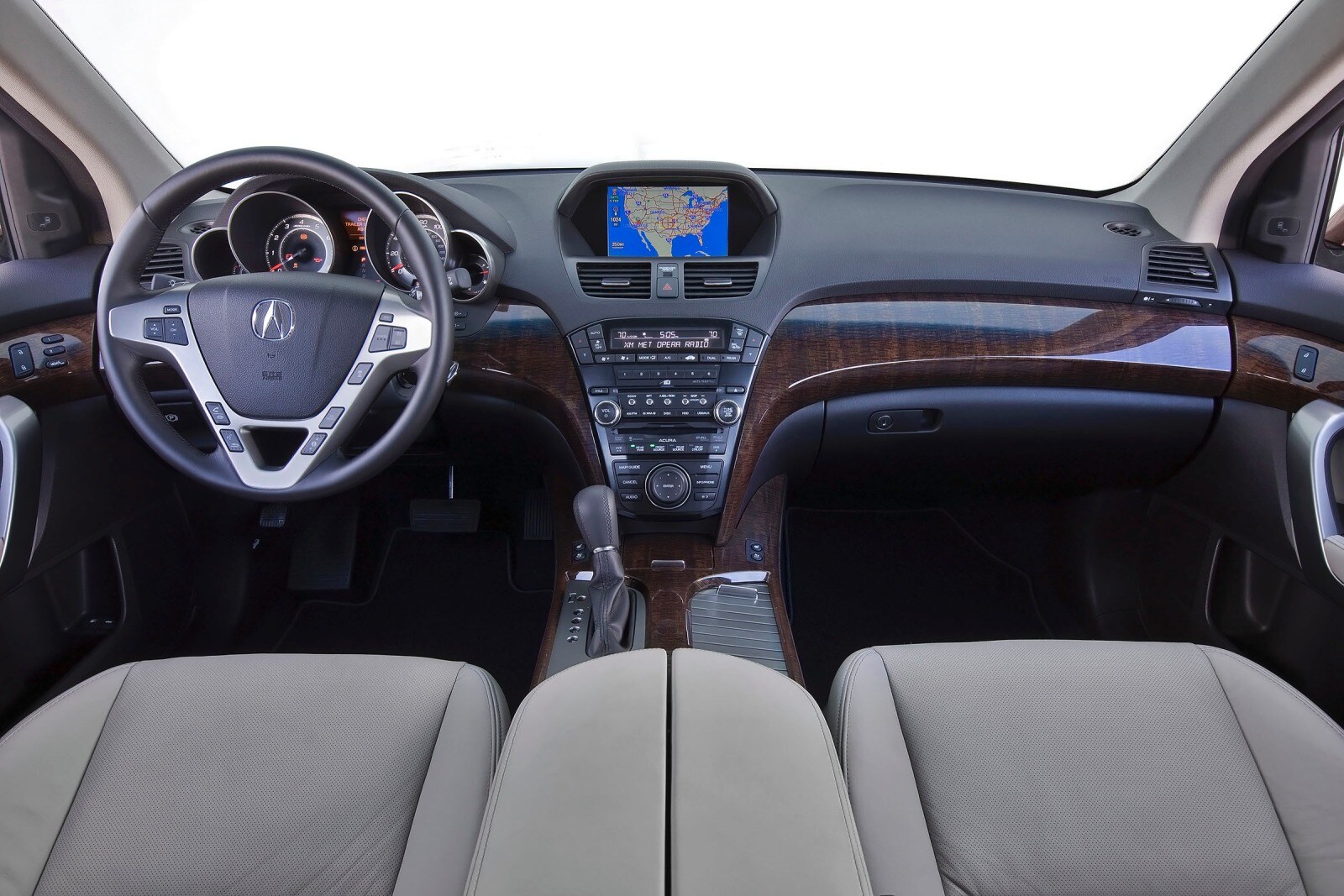 2010 Acura MDX front safety D