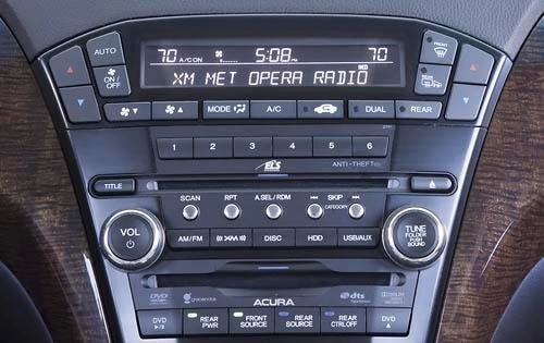 2011 Acura MDX front safety CC