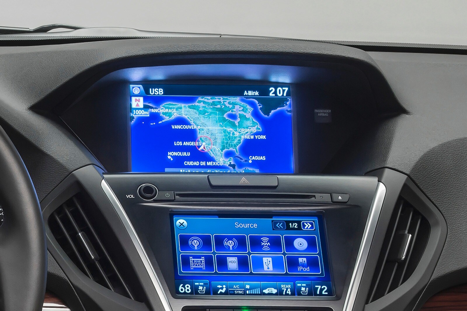 2014 Acura Mdx interior NAVSYS