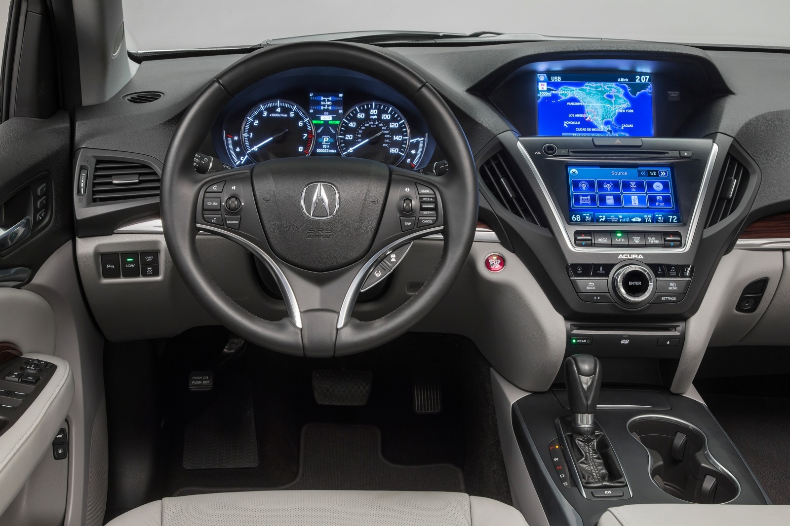 2016 Acura MDX front safety D