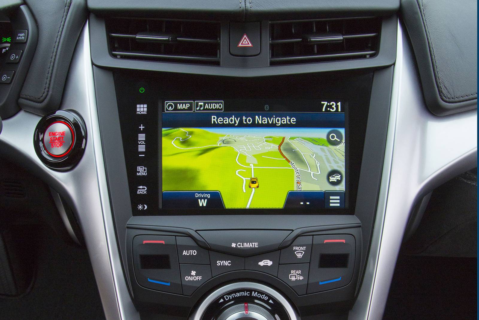 2018 Acura Nsx interior NAVSYS