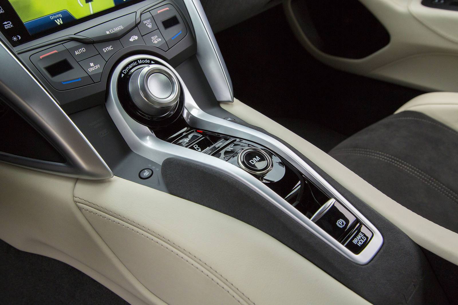 2019 Acura NSX interior DETAIL
