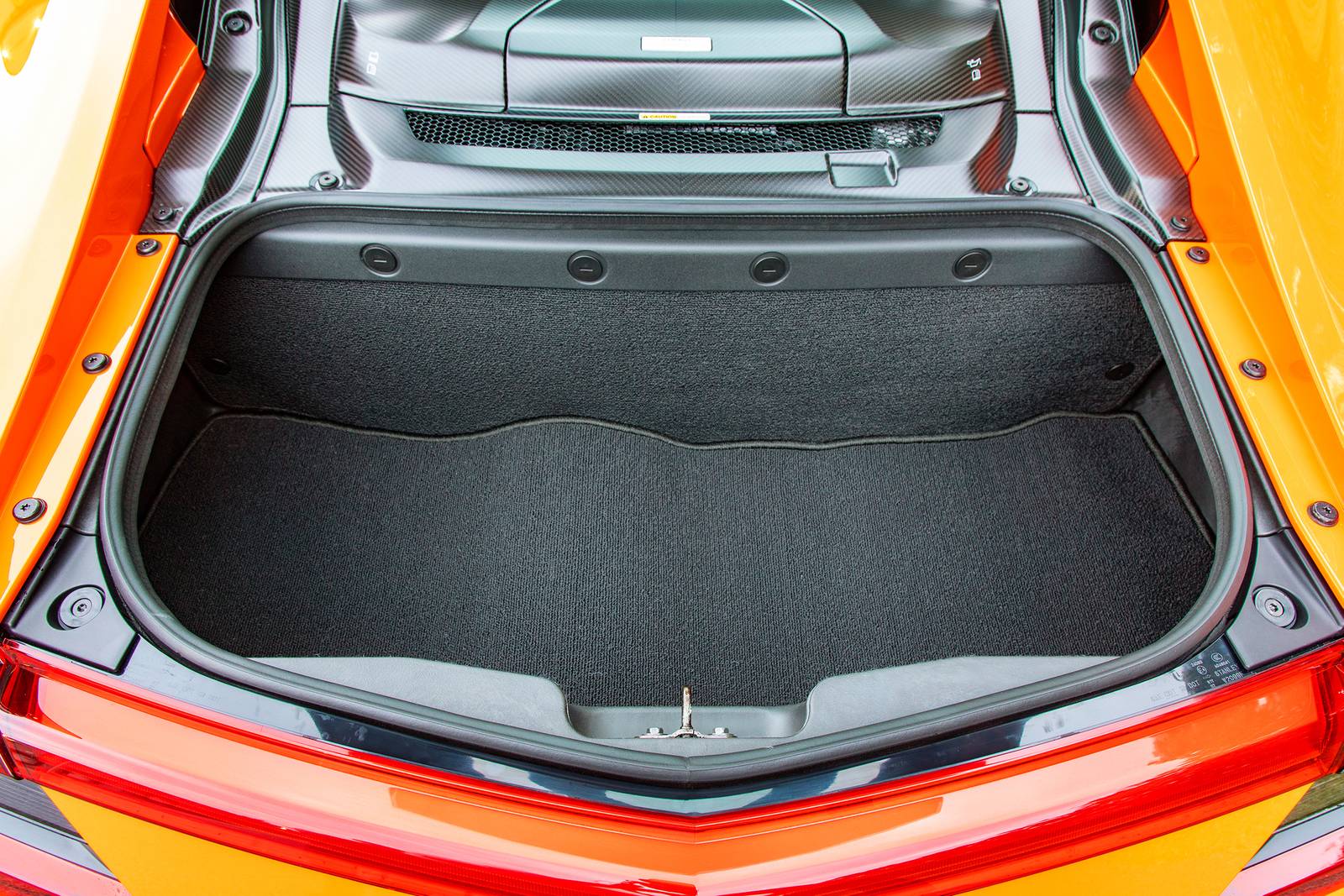 2020 Acura NSX interior CARGO
