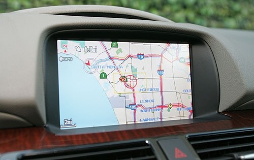 2005 Acura RL interior DETAIL