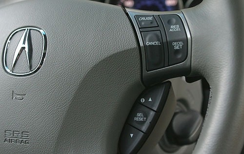 2005 Acura RL interior DETAIL