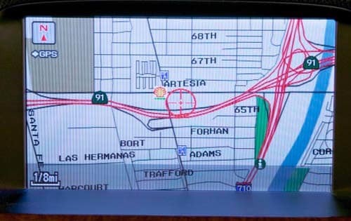 2005 Acura RL interior CC