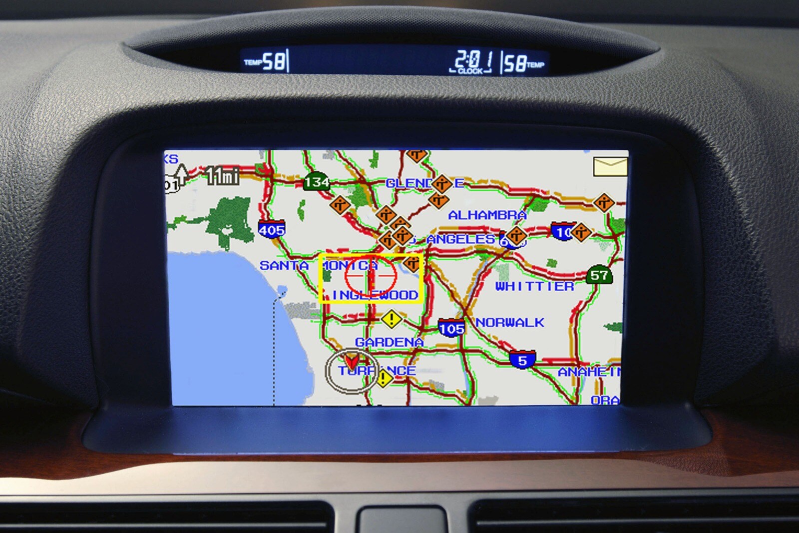 2007 Acura Rl interior NAVSYS