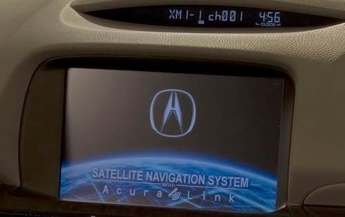 2009 Acura RL interior CC