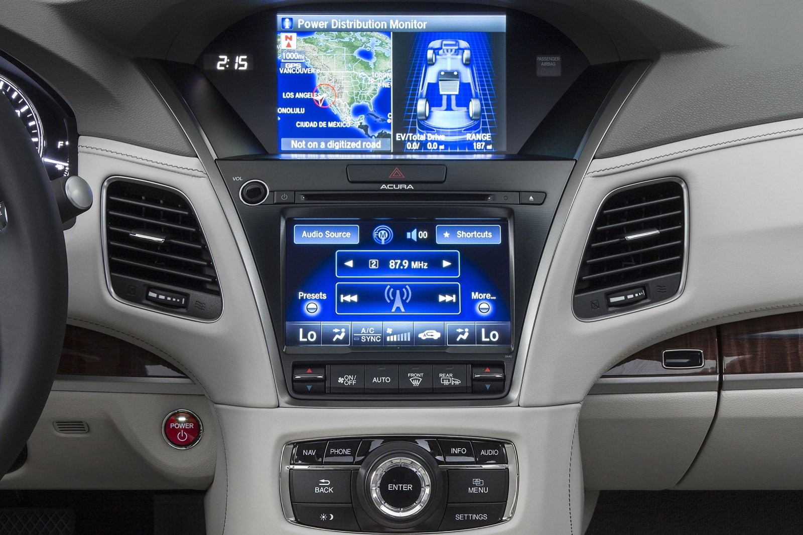 2016 Acura RLX interior CC