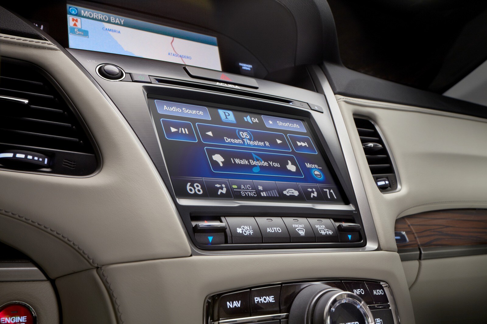 2016 Acura RLX interior CC