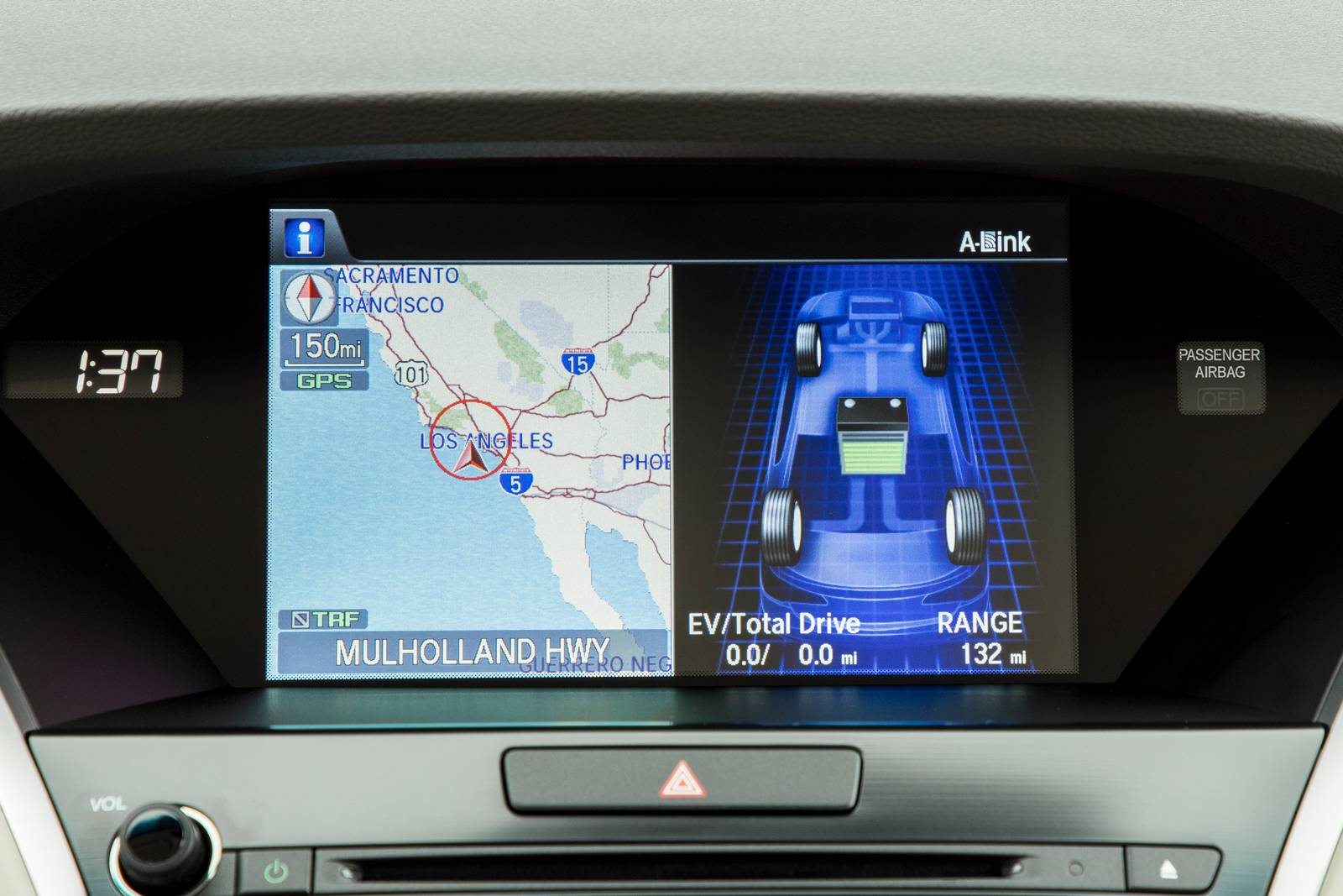 2018 Acura RLX interior CC