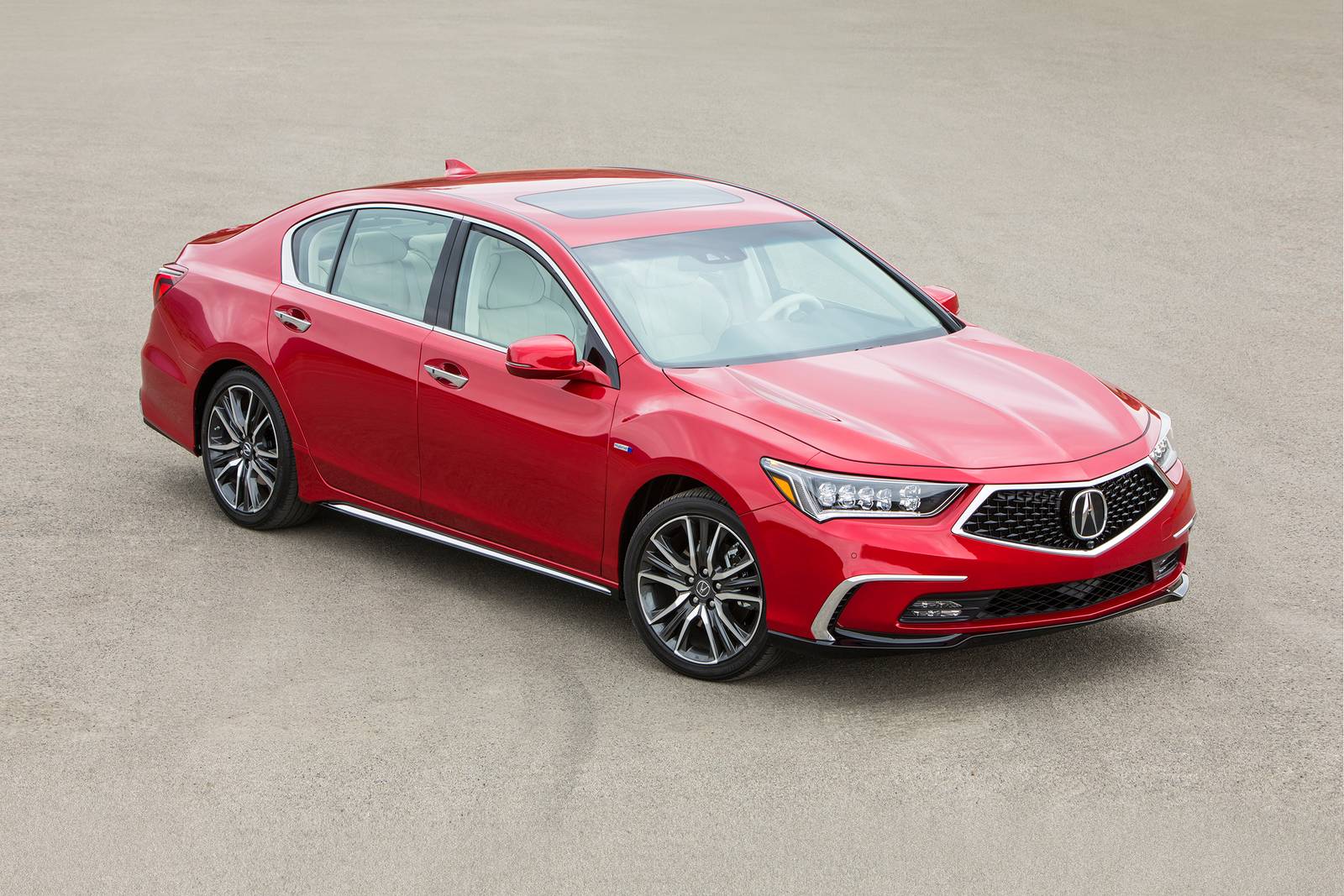 Acura RLX Sport Hybrid SH-AWD Sedan Exterior Shown