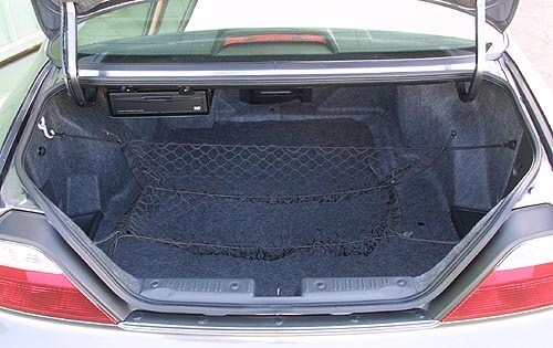 2002 Acura TL interior CARGO