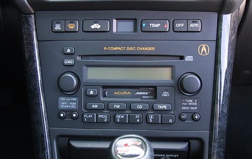 2002 Acura TL interior CC