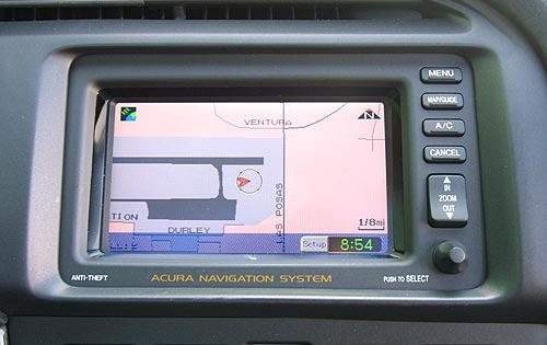 2002 Acura TL interior DETAIL