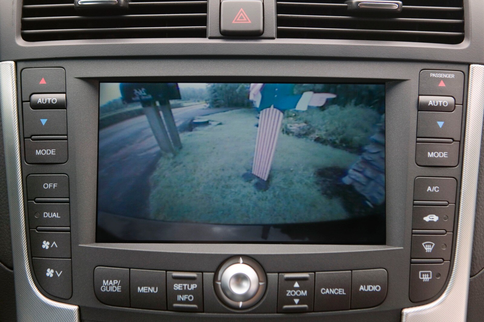 2007 Acura TL front safety DETAIL