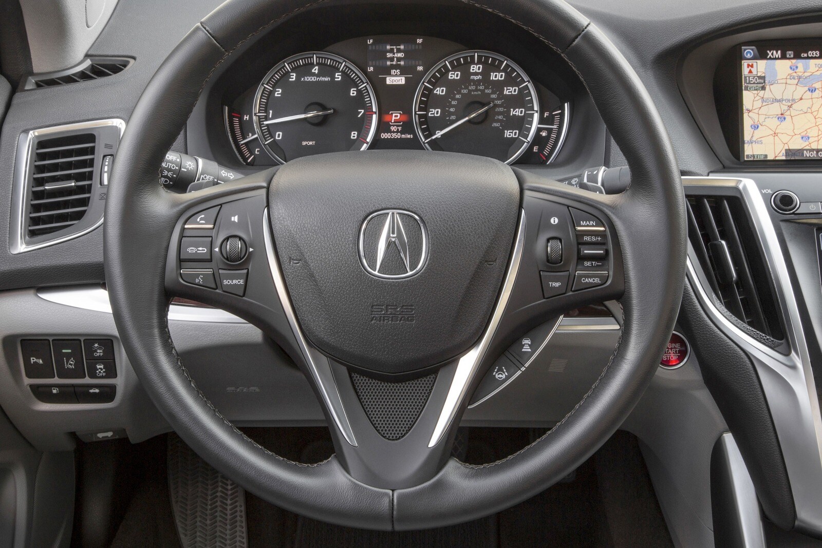 2016 Acura Tlx interior SWD