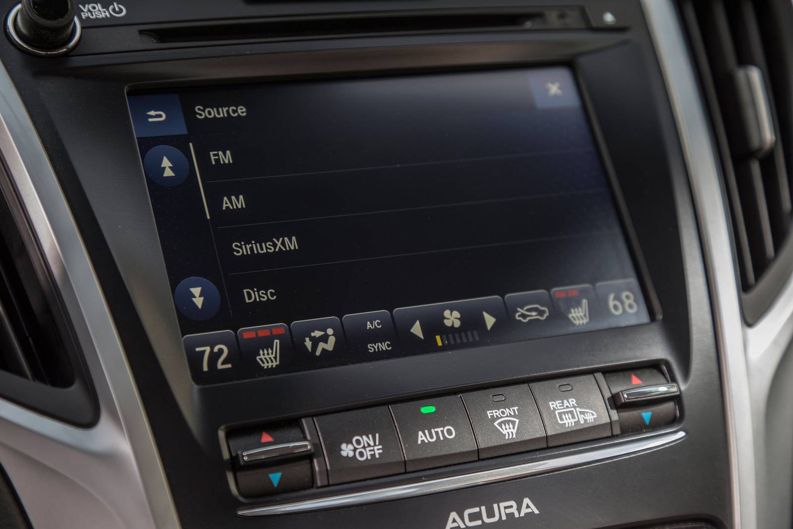 2018 Acura TLX front safety CC