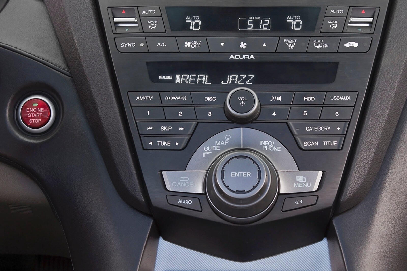 2010 Acura ZDX interior CC