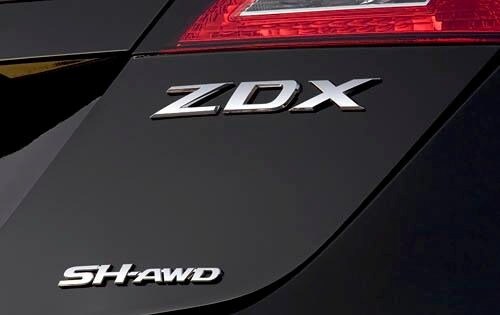 2011 Acura ZDX exterior FBDG