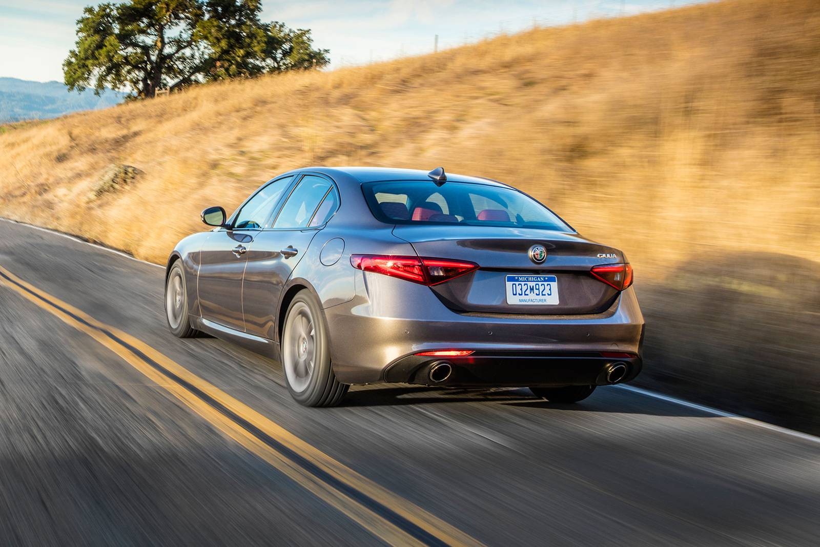 Alfa Romeo Giulia Sedan Exterior Shown