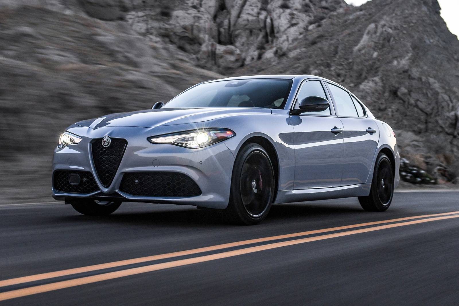 2021 Alfa Romeo Giulia Ti Sport Sedan Exterior Shown