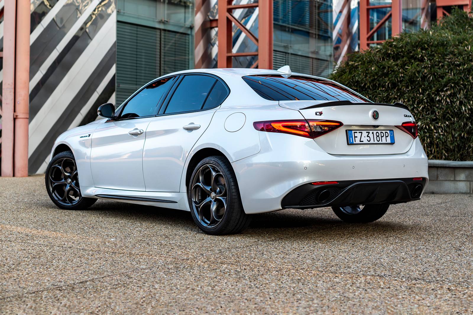 2022 Alfa Romeo Giulia Sedan Exterior. European Model Shown.