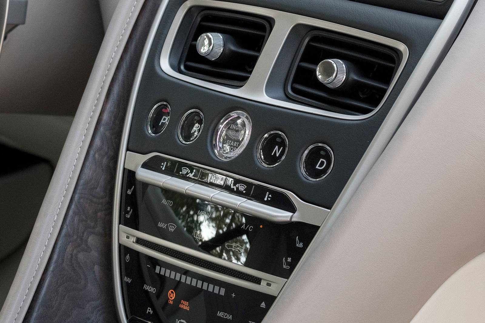2017 Aston Martin DB11 interior CC