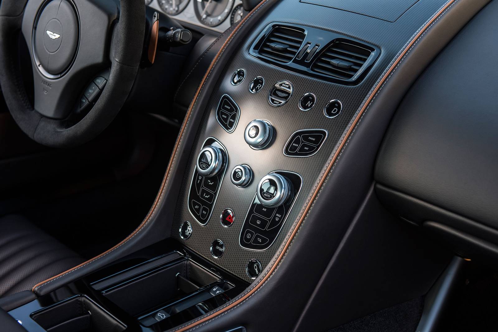 2016 Aston Martin DB9 GT interior CC