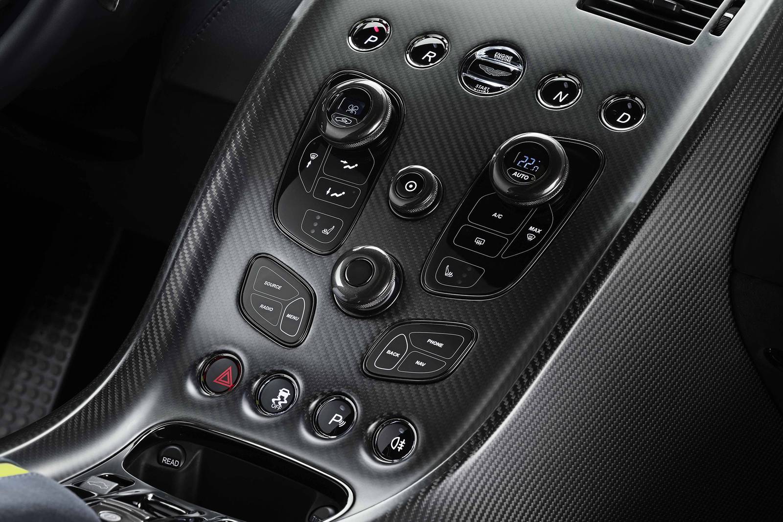 2019 Aston Martin Rapide AMR interior AUXCTRL