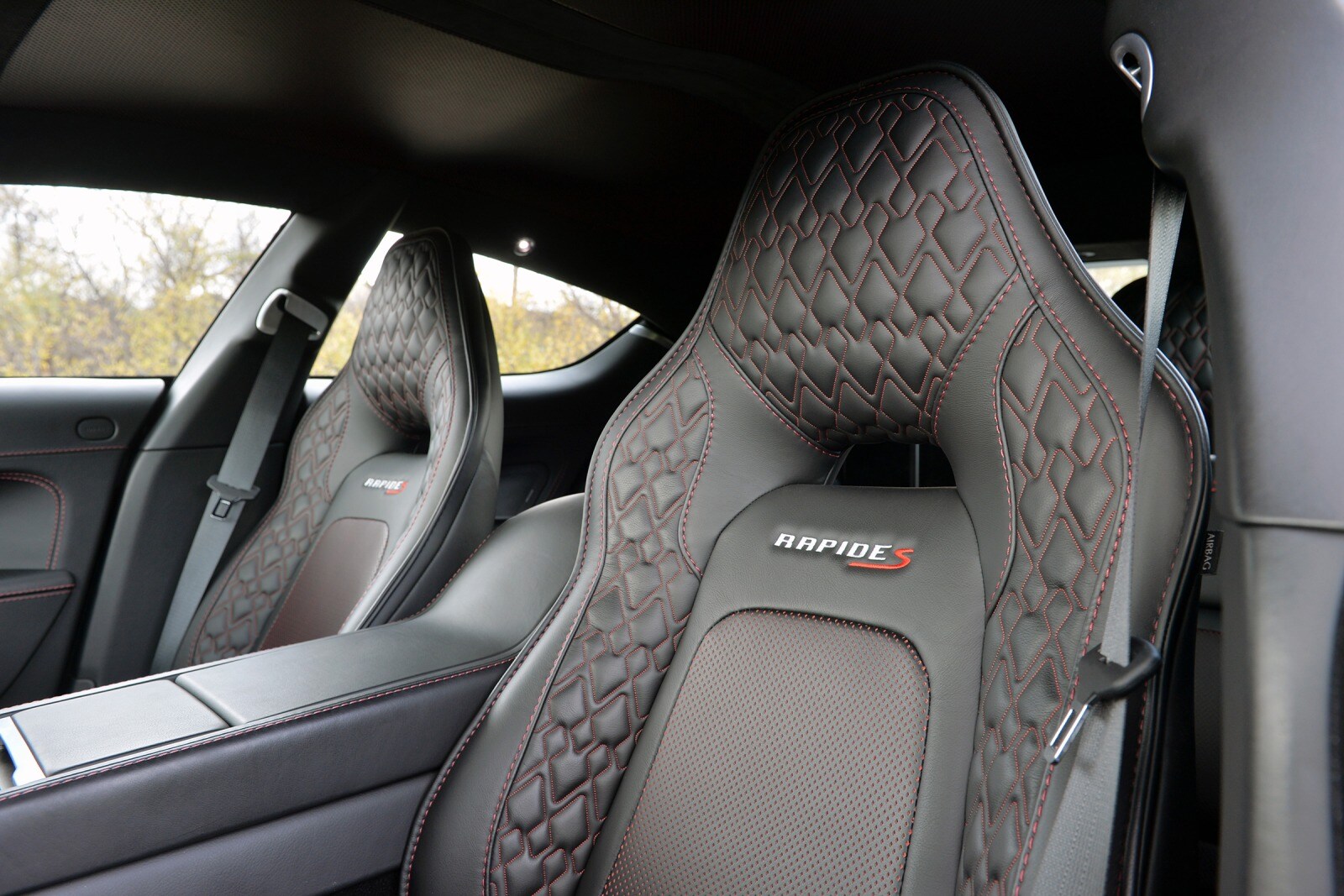 2015 Aston Martin Rapide S interior DETAIL