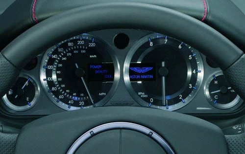 2007 Aston Martin V8 Vantage interior G