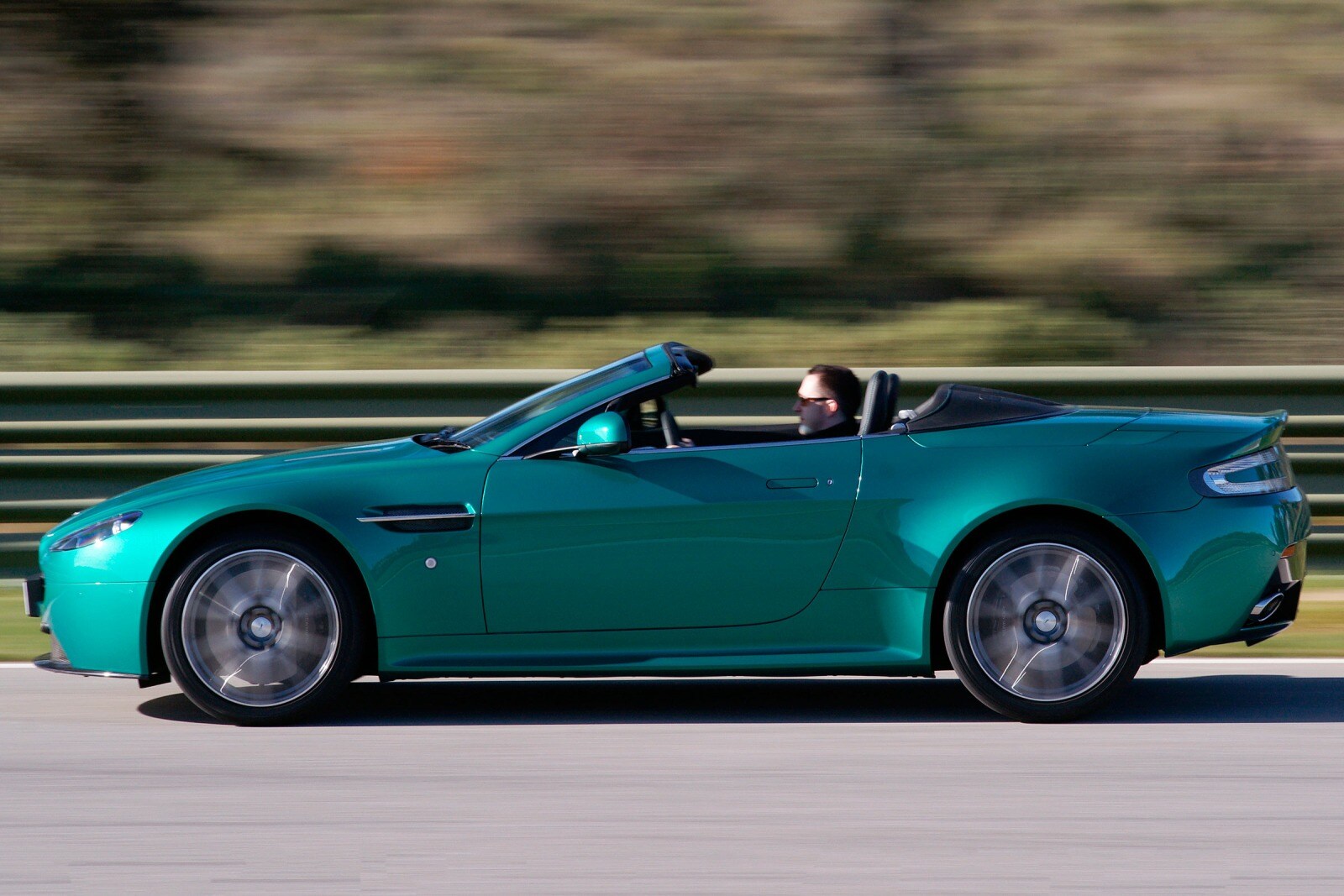 2015 Aston Martin V8 Vantage S Roadster Convertible Exterior Shown