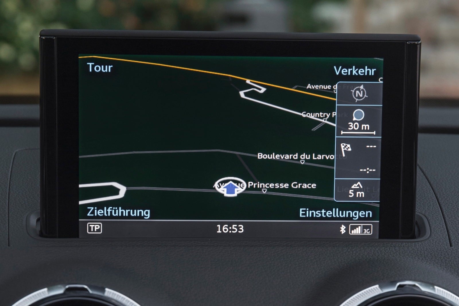 2017 Audi A3 interior NAVSYS