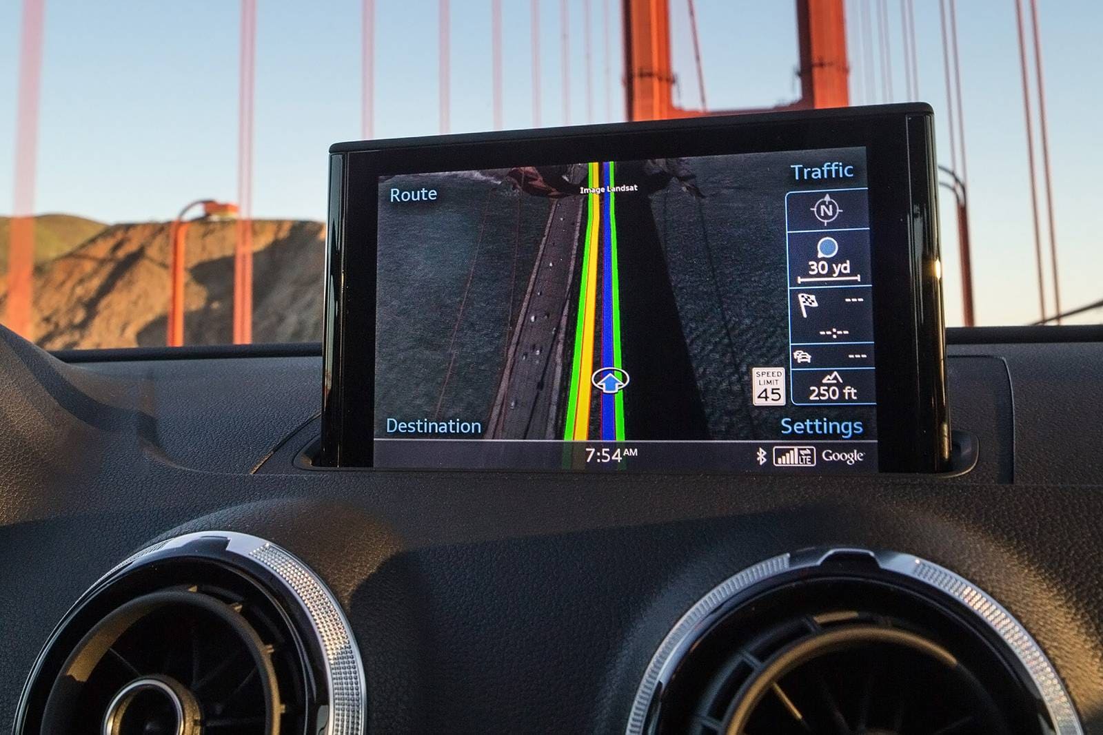 2018 Audi A3 interior NAVSYS