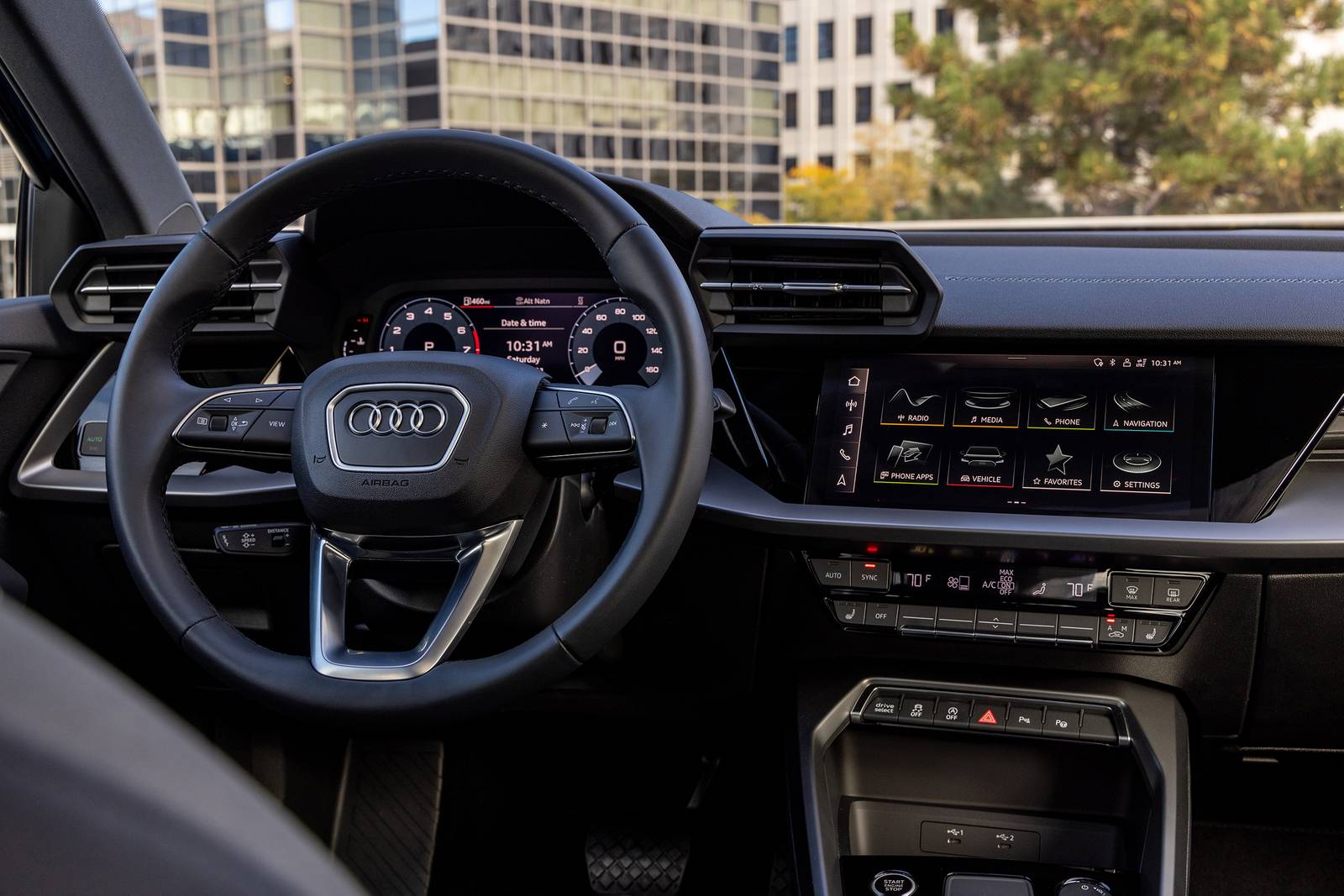 2022 Audi A3 interior SWD