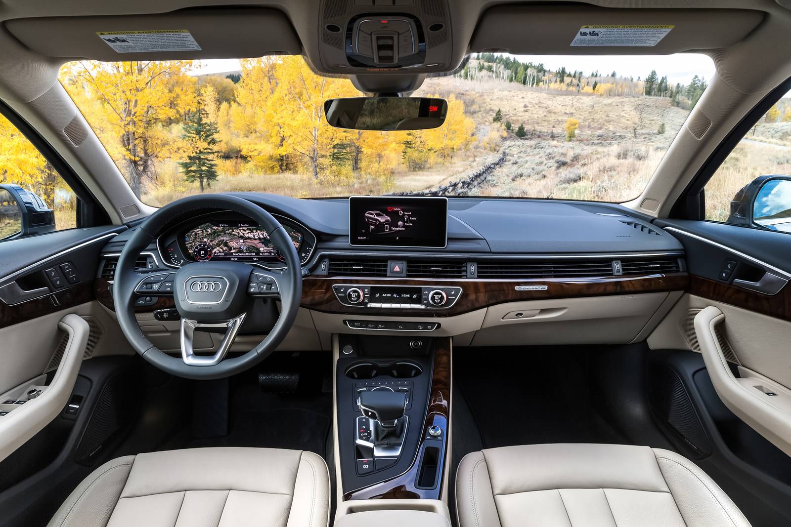 2018 Audi A4 front safety D