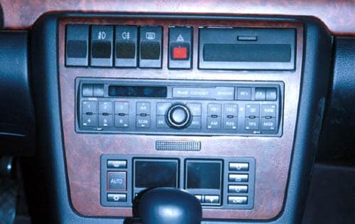 1999 Audi A4 interior CC