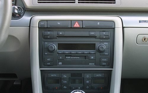 2002 Audi A4 interior CC