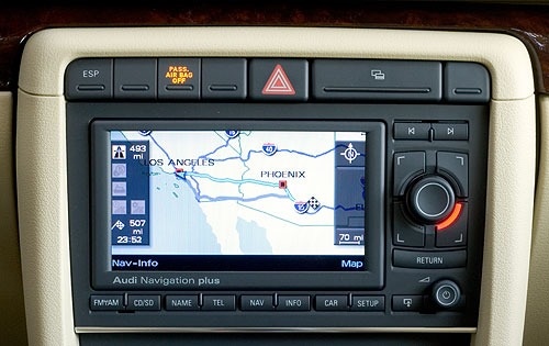 2005 Audi A4 interior DETAIL