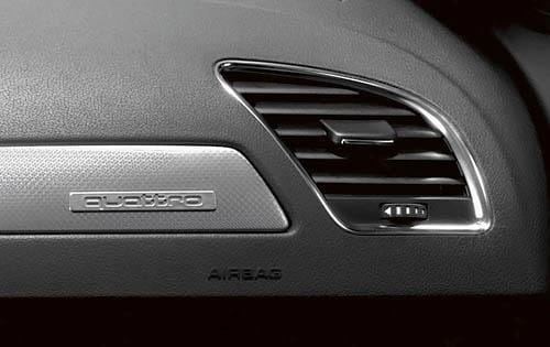 2011 Audi A4 front safety DETAIL