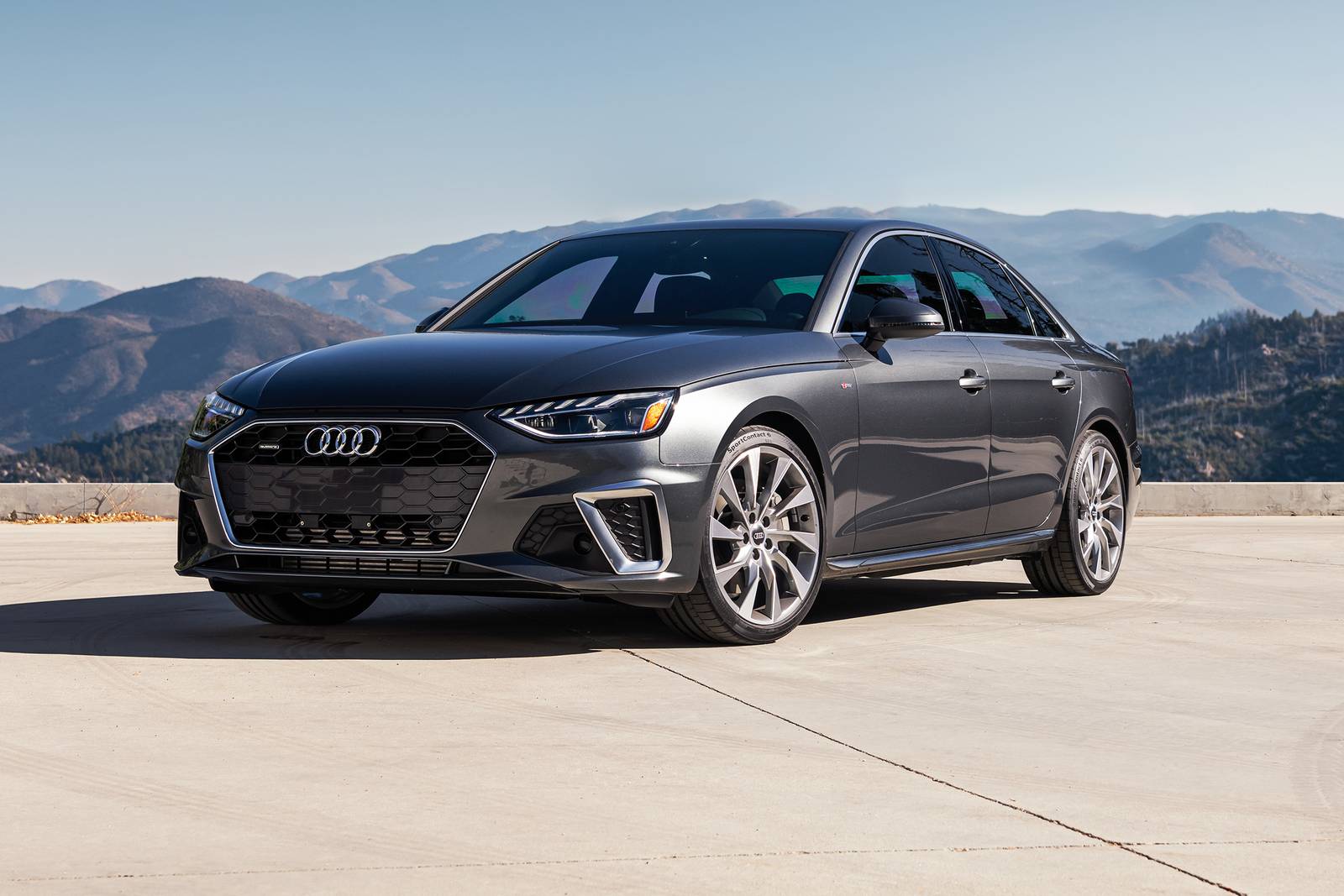 2022 Audi A4 Prestige S line Sedan Exterior Shown