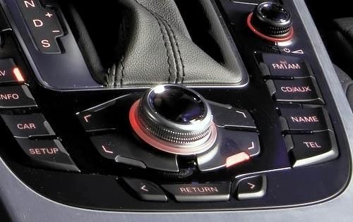 2009 Audi A5 interior DETAIL