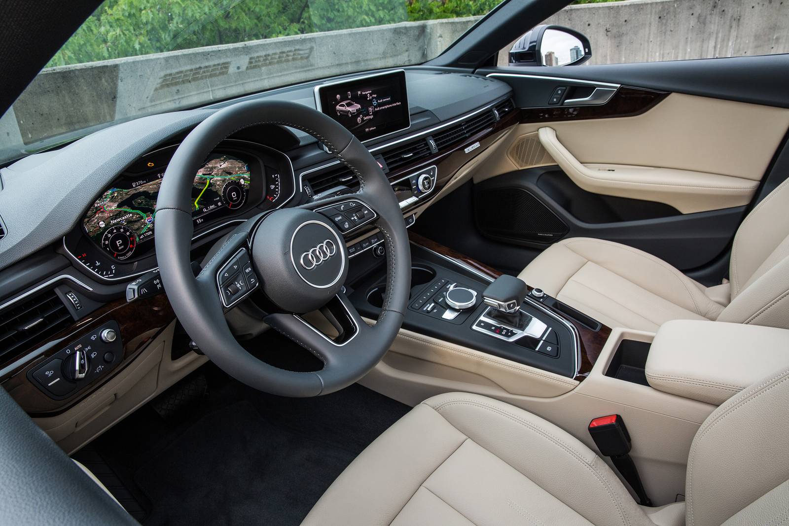 2018 Audi A5 interior SWD